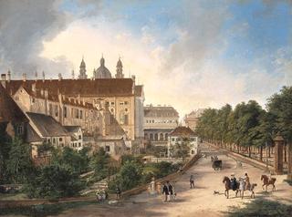 1828年皇宫北侧