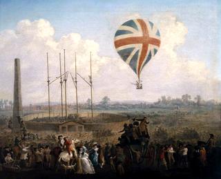 1785年，卢纳尔迪的第二个气球从圣乔治广场升空