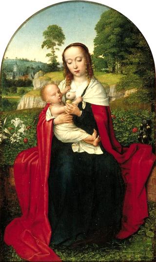 Madonna and Child in a Landscape