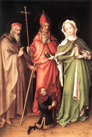 圣安东尼隐士，科尼流和抹大拉的马利亚