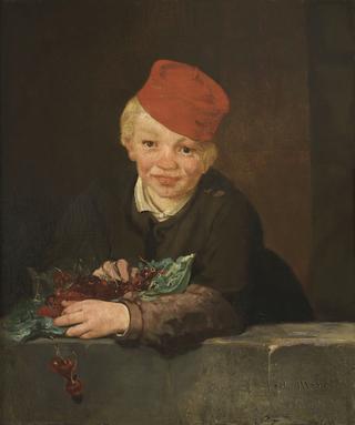 Boy with Cherries