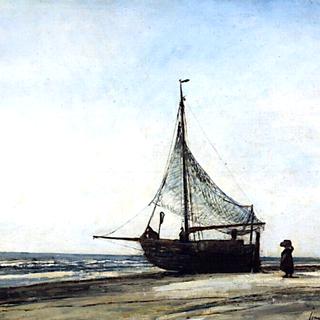 Fishing-Boat on the Beach