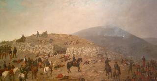 Grenadiers in the battle of Chorrillos