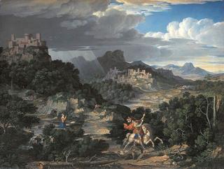 Heroic Landscape with Saint George