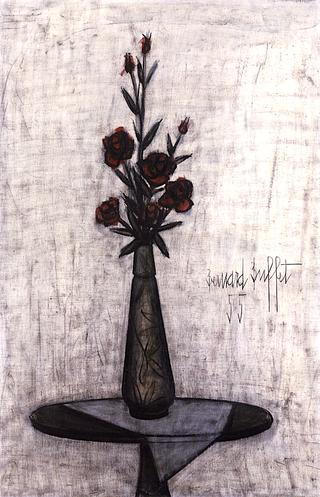 Roses in a Galle Vase