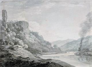 Landscape on the River Wye