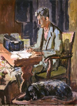Study for Portrait of Leonard Sidney Woolf