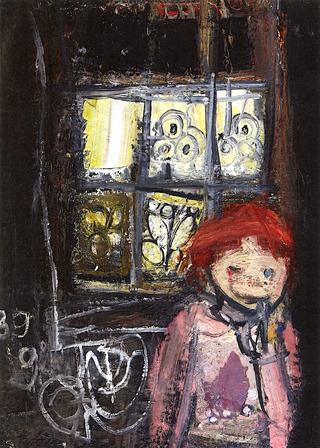 Child before Tenement Window