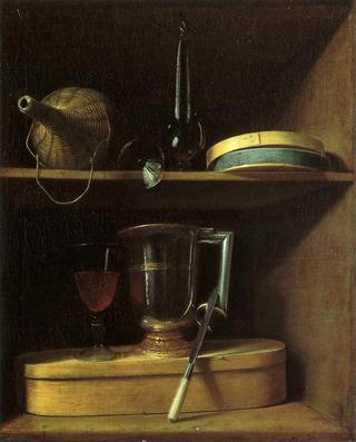Still life with the ewer