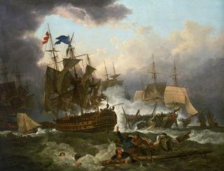 1797年10月11日，坎伯敦战役