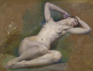 Study for the figure of Spring