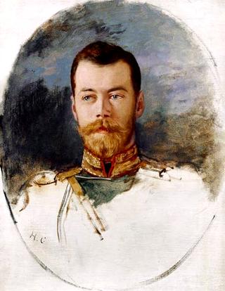 Study for a portrait of Tsar Nicholas II