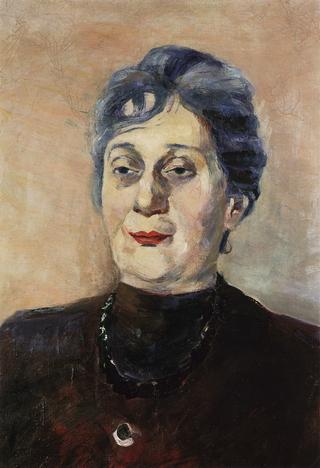 Portrait of Poet Anna Akhmatova