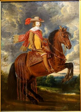 Equestrian portrait of Cardinal Infante Ferdinand of Austria