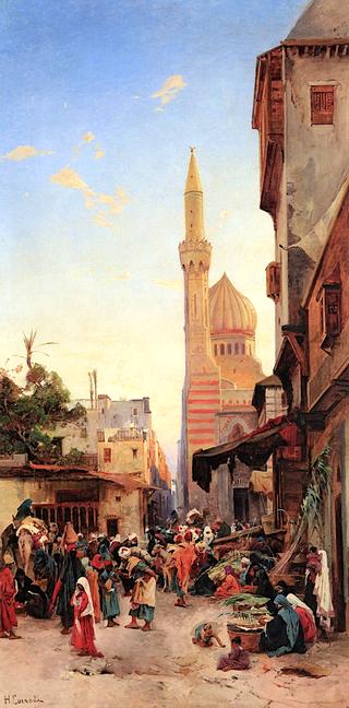 A Market in Cairo