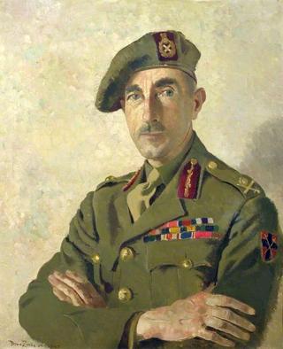 Major General E. Phillips, Director of Medical Services, British Liberation Army