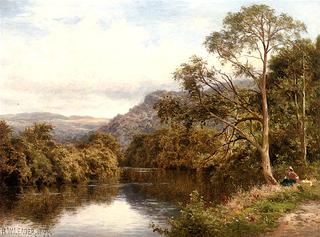 On the River Conway near Bettws-y-Coed