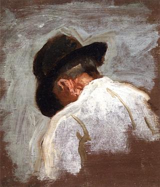 Study of a Man's Head for