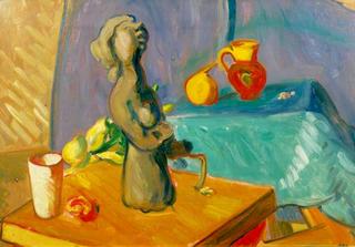 Still Life with a Clay Figure