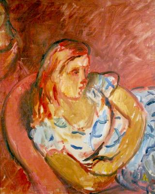 Young Girl in an Armchair