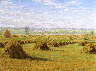 Fields after the Harvest in the Vicinity of Périgny-sur-Yerres