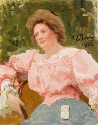 Young Woman in Pink
