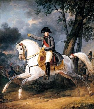 Equestrian Portrait of of Emperor Napoleon I