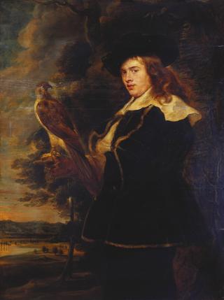 A Young Man with a Falcon
