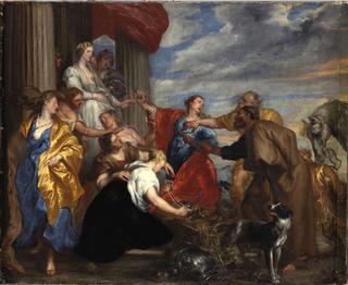 Achilles Amongst the Daughters of Lycomedes