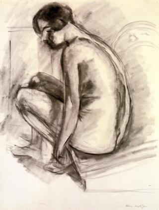Young Woman Crouching