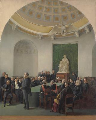 1839年在艺术学院聚会