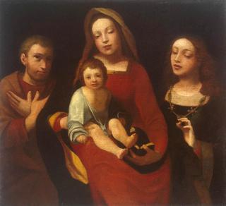 圣母子与圣弗朗西斯和凯瑟琳