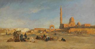 View of the Caliph Tombs of Cairo
