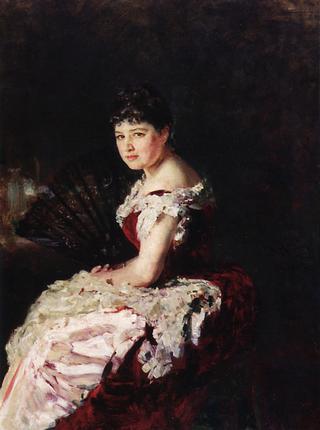 Portrait of Singer M.N. Klementova