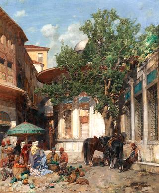 By the Fountain, Constantinople