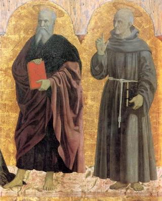 Polyptych of the Misericordia - Sts Andrew and Bernardino