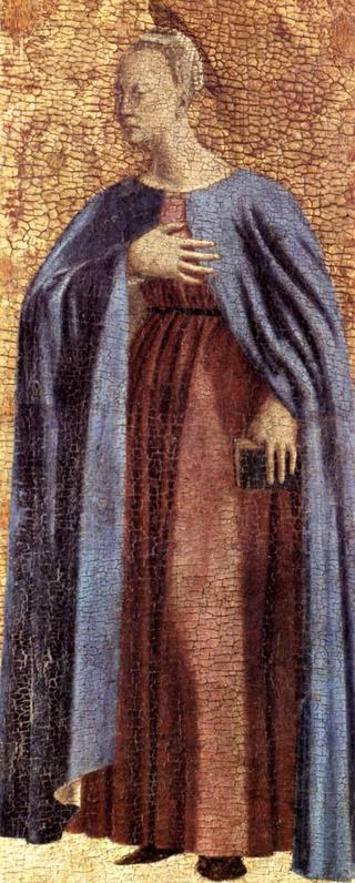 Polyptych of the Misericordia - Virgin Annunciate