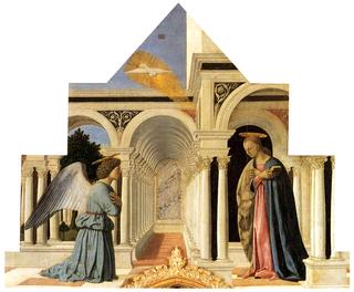 Polyptych of St Anthony - The Annunciation