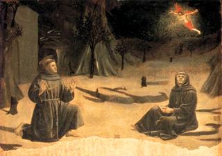 Polyptych of St Anthony - The Stigmatisation of St Francis