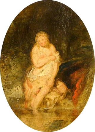 Nude Bather (after Peter Paul Rubens)