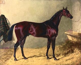 Lord Cleveland's Bay Colt 'Chorister' by Lottery Out of Chorus, Winner of the St. Leger in 1831
