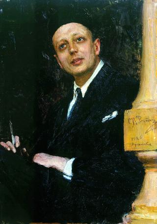 Portrait of Poet Voinov