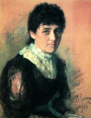 Portrait of Sculptor E.P. Tarkhanova-Antokolskaya