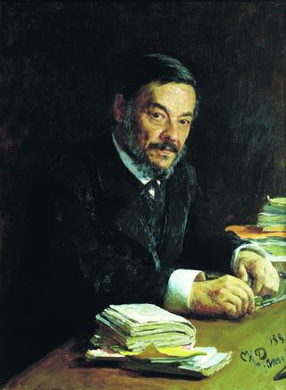 Portrait of Physiologist Ivan Sechenov