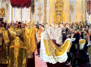 尼古拉斯二世和亚历山德拉·费奥多罗夫娜的婚礼