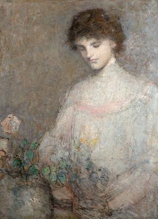 Anna Arranging Flowers