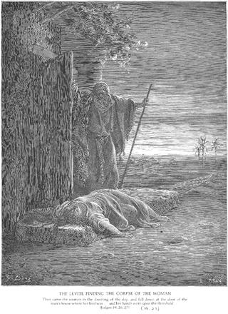 A Levite Finds A Woman's Corpse