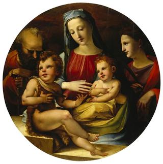 Holy Family with St. John the Baptist and St. Catherine