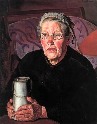Old woman from Bretagne