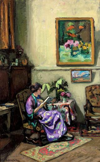 Madame Challié Reading